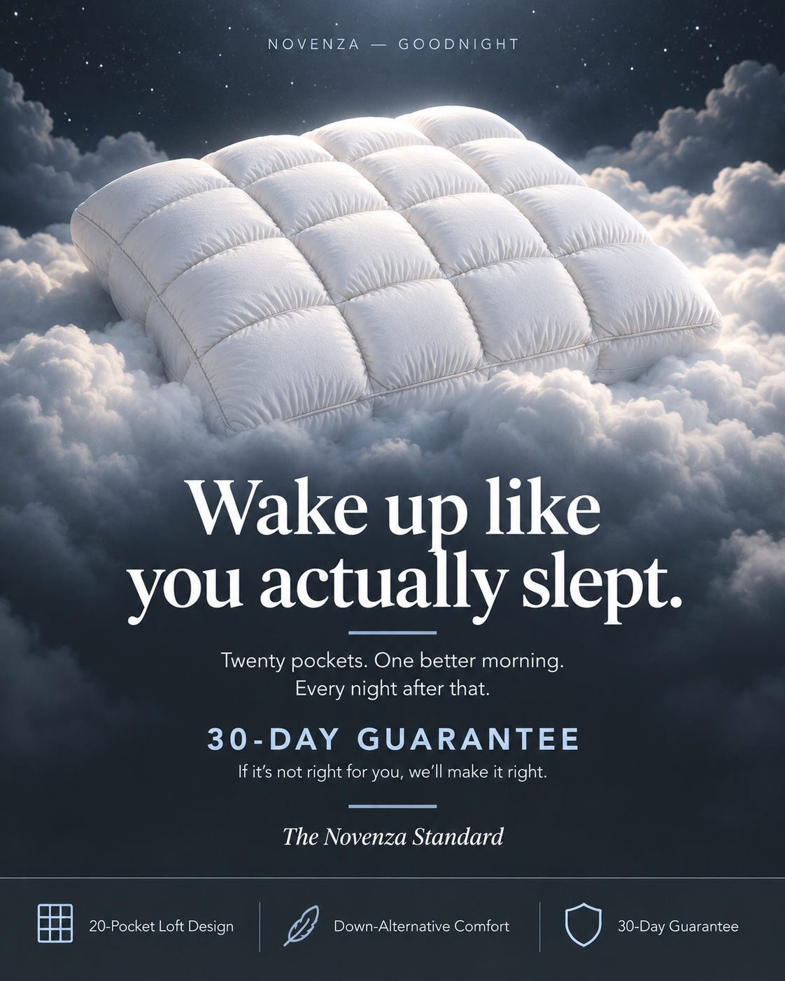 Novenza Cloud Pillow